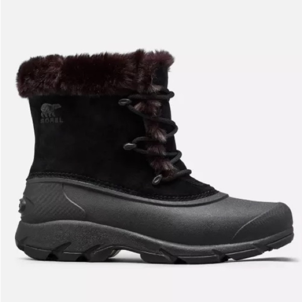 Sorel Snow Angle Women's Black Weatherproof Winter Boots
